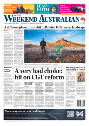 Cover of The Australian