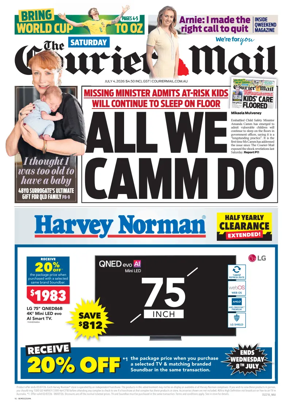 Cover of The Courier-Mail