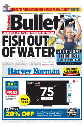 Cover of Townsville Bulletin