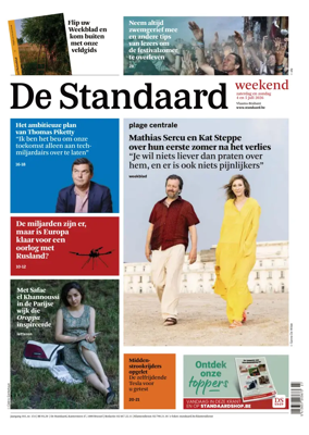 Cover of De Standaard