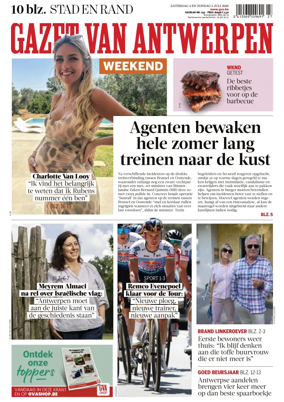Cover of Gazet van Antwerpen Stad en Rand