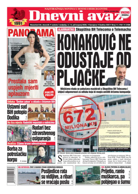 Cover of Dnevni avaz