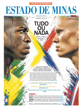 Cover of Estado de Minas (Brazil)