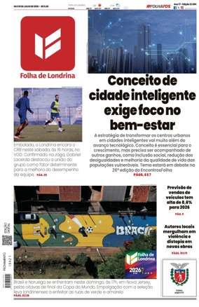 Cover of Folha de Londrina