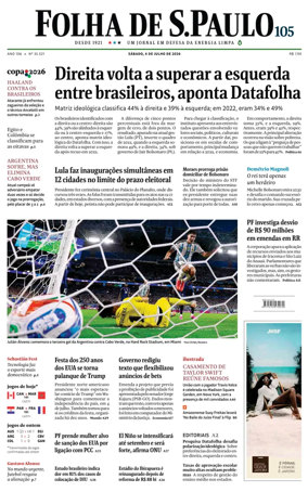 Cover of Folha de S.Paulo