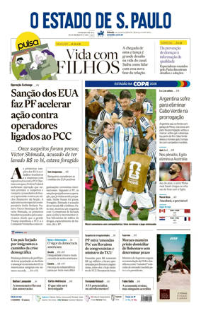 Cover of O Estado de S. Paulo