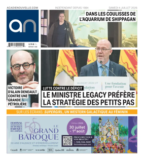 Cover of Acadie Nouvelle