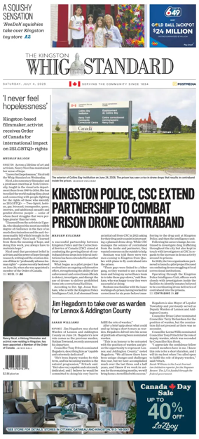 Cover of Kingston Whig-Standard