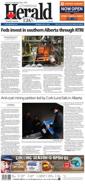 Cover of Lethbridge Herald