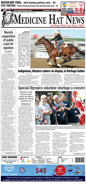 Cover of Medicine Hat News