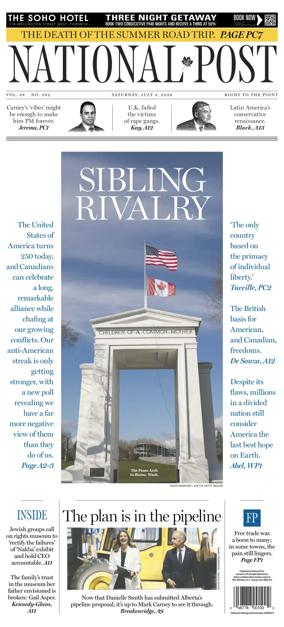 Cover of National Post - (Latest Edition)