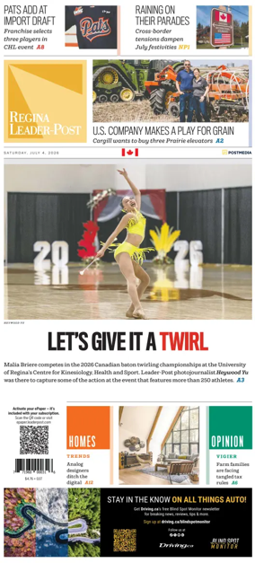 Cover of Regina Leader-Post