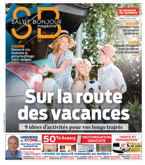 Cover of Le Journal de Quebec - Salut Bonjour Magazine