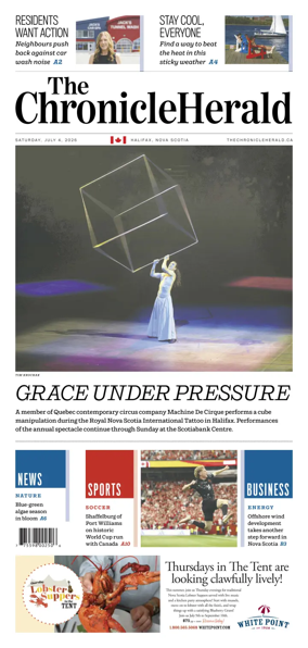 Cover of The Chronicle Herald (Metro)