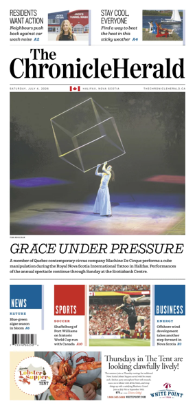Cover of The Chronicle Herald (Provincial)