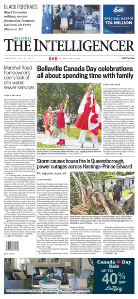 Cover of The Intelligencer (Belleville)