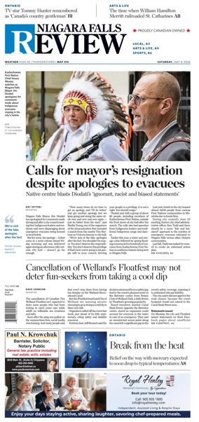 Cover of The Niagara Falls Review