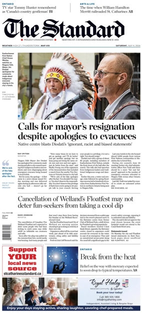 Cover of The Standard (St. Catharines)