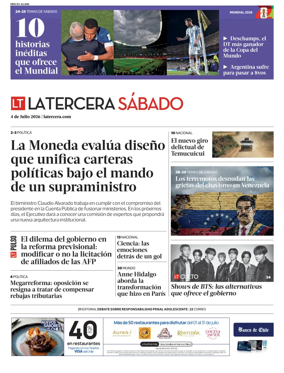 Cover of La Tercera