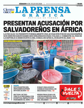 Cover of La Prensa Grafica