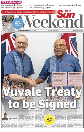 Cover of Fiji Sun