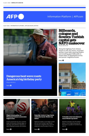 Cover of AFP English