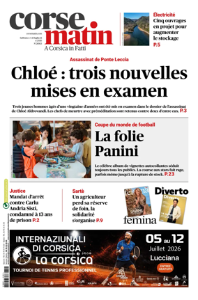 Cover of Corse Matin