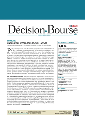 Cover of Decision Bourse