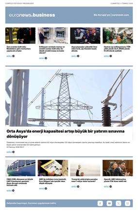 Cover of Euronews Business (Turkish) Compiled Editions