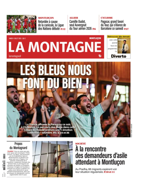 Cover of La Montagne (Montlucon)