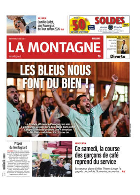 Cover of La Montagne (Moulins)