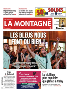 Cover of La Montagne (Vichy)