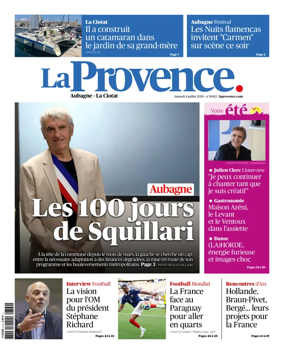 Cover of La Provence Aubagne-La Ciotat