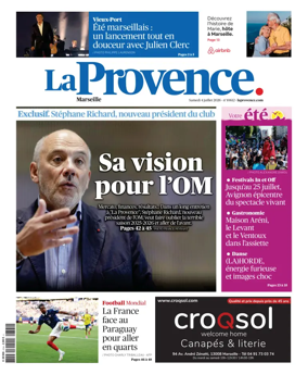 Cover of La Provence Marseille
