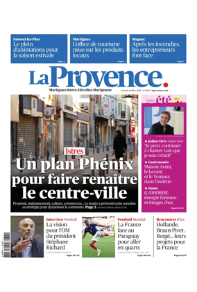 Cover of La Provence Martigues-Istres-Vitrolles-Marignane
