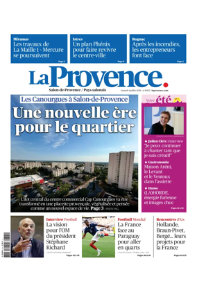Cover of La Provence Salon-de-Provence / Pays salonais