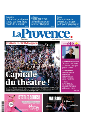Cover of La Provences Vaucluse