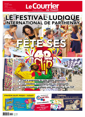 Cover of Le Courrier de l’Ouest (Deux-Sevres)