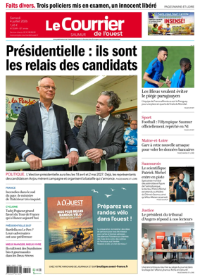 Cover of Le Courrier de l’Ouest (Saumur)