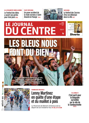 Cover of Le Journal du Centre