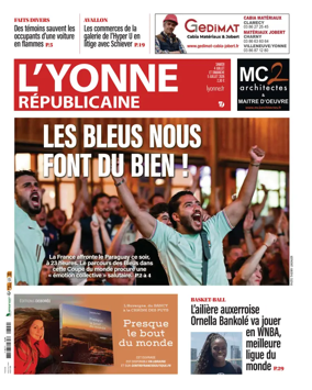 Cover of L'Yonne Republicaine