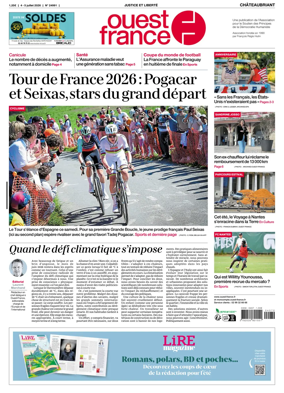 Cover of Ouest France (Chateaubriant)