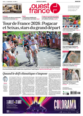 Cover of Ouest France (Manche)