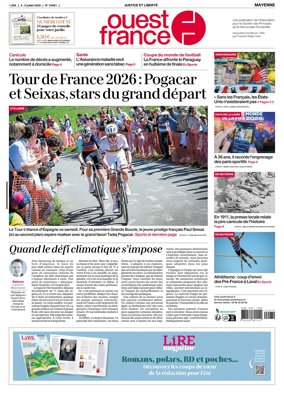 Cover of Ouest France (Mayenne)
