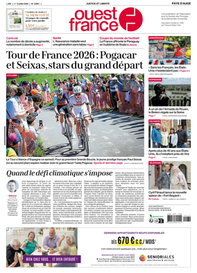 Cover of Ouest France (Pays d'Auge)