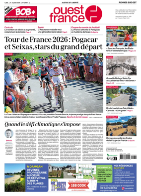 Cover of Ouest-France (Rennes Sud-Est)