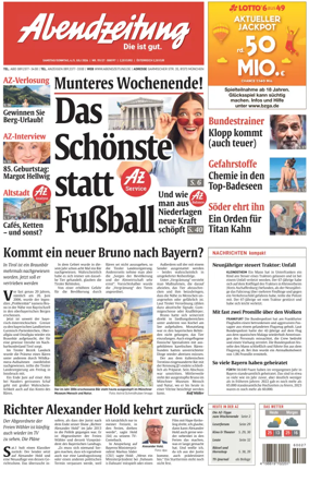 Cover of Abendzeitung Munchen