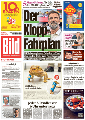 Cover of BILD Stuttgart