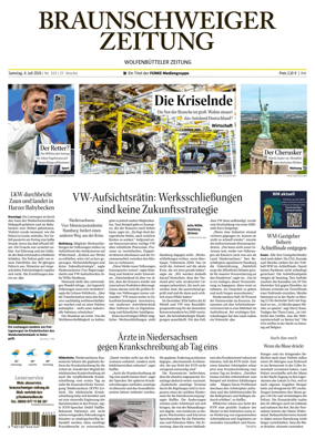 Cover of Braunschweiger Zeitung (Braunschweig)
