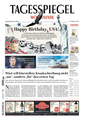 Cover of Der Tagesspiegel